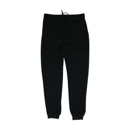 Black Solid Joggers Pants