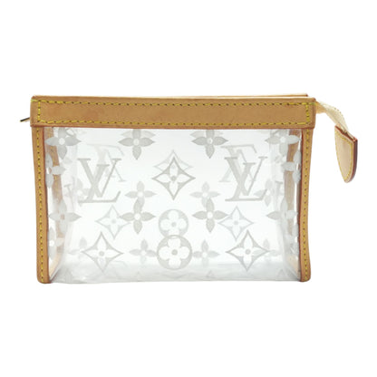 Clear Small Monogram PVC Pouch 15