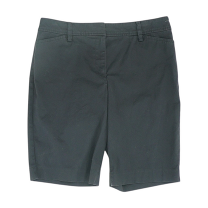 Talbots Black Solid Chino Shorts – Image 1
