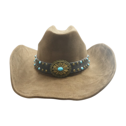 Brown Western Hat