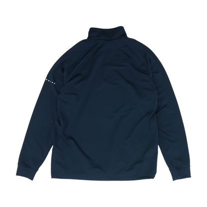 Navy Solid 1/4 Zip Pullover