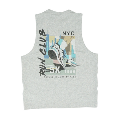 Gray Solid Active Tank