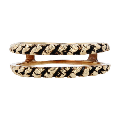 10K Yellow Gold Band Ring