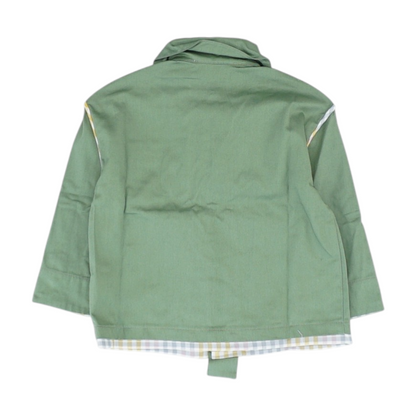 Green Long Sleeve Button Down