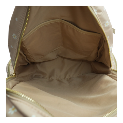 Beige Backpack
