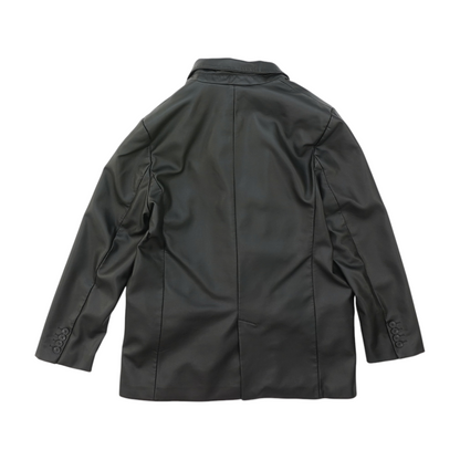 Black Solid Blazer