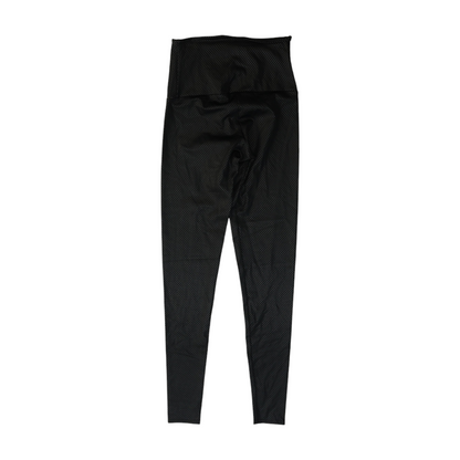 Black Geometric Active Leggings