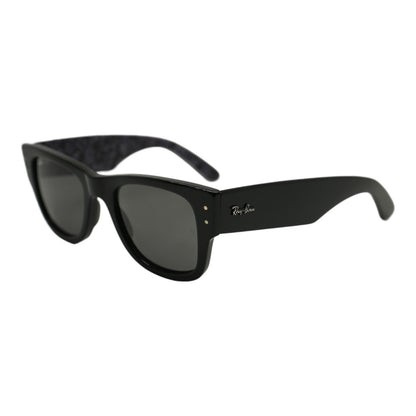 Black Disney Mega Wayfarer Oval Sunglasses