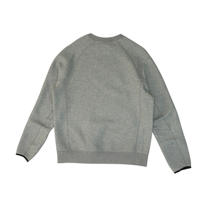 Gray Solid Sweatshirt Pullover