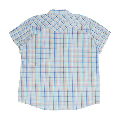 Multi Plaid Button Down