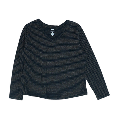 Black Striped Blouse