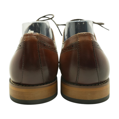 Brown Lace-Up Dress Shoes