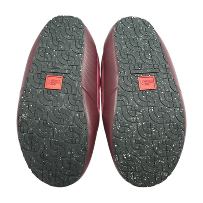 Red Slip-On Flats
