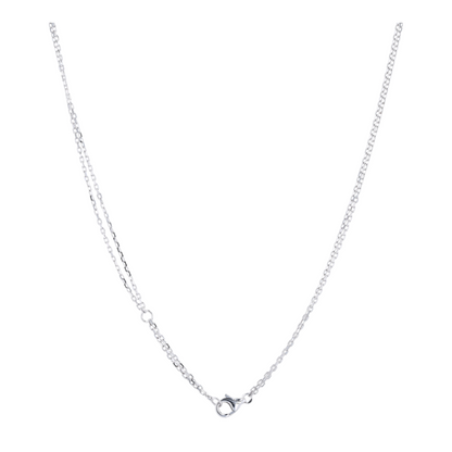 Cartier 18K White Gold Diamond Pendant Necklace – Image 2
