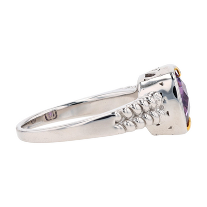 Sterling Silver Cubic Zirconia Fashion Ring
