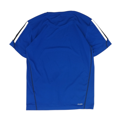 Blue Solid Active T-Shirt