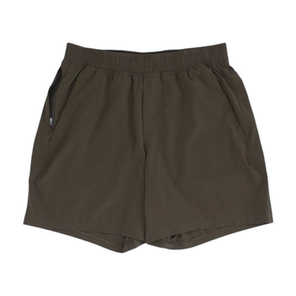 Brown Active Shorts