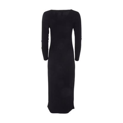 Black Petite Midi Dress