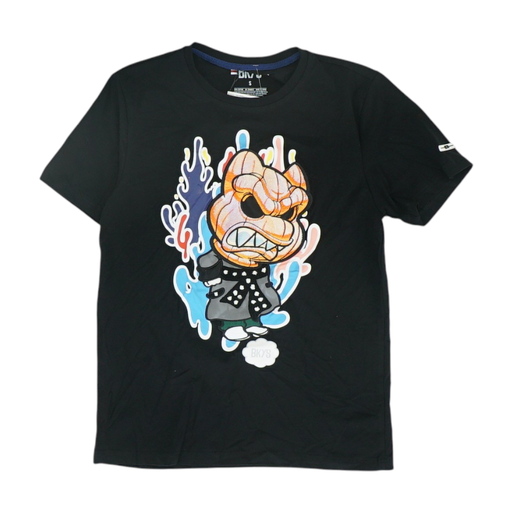 Black Solid T-Shirt