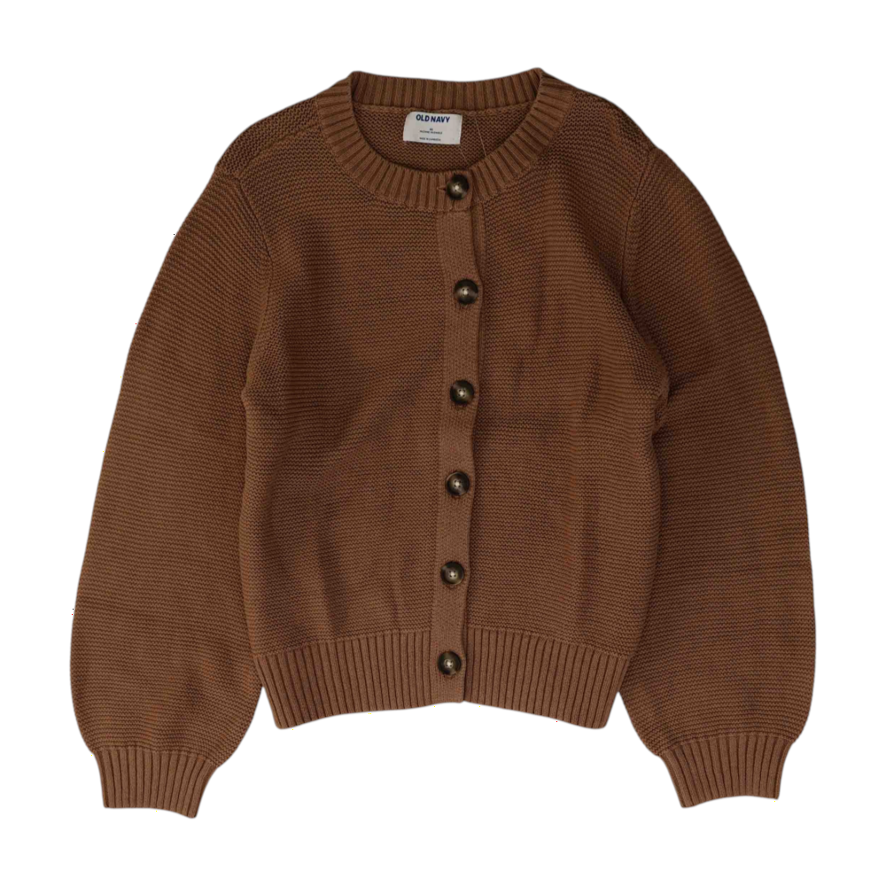 Brown Cardigan Sweater