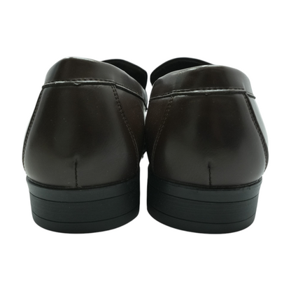 Brown Slip-On Dress Shoes