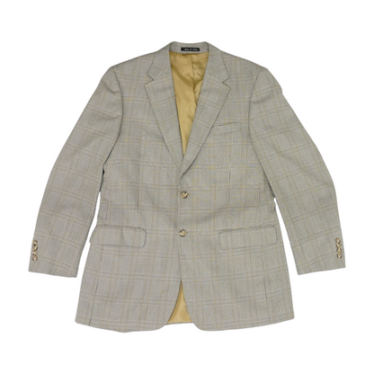 Beige Check Sport Coat