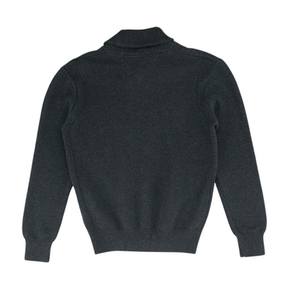 Charcoal Solid Pullover Sweater