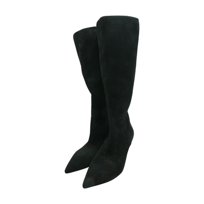 Black Knee-High Boots