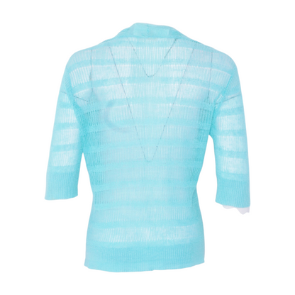 Blue Cardigan Sweater