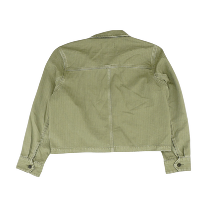 Green Solid Jacket