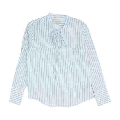 White Striped Blouse