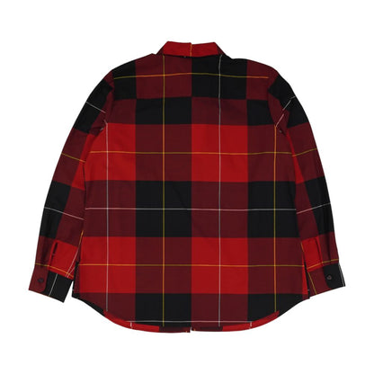 Red Plaid Button Down
