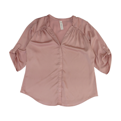 Pink Button Down