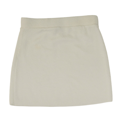 White Mini Skirt
