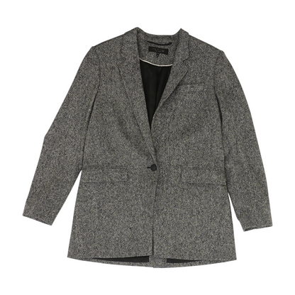 Black Abstract Blazer