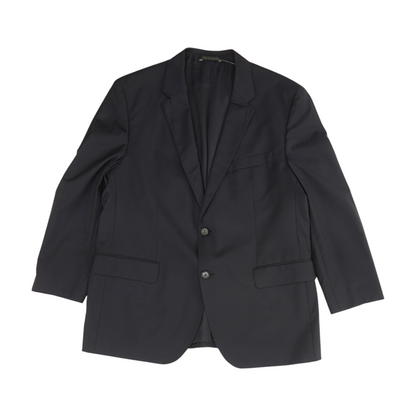 Navy Solid Suit Jacket