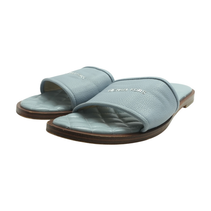 Blue Flat Sandals
