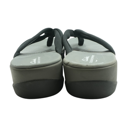 Black Flip-Flop Sandals