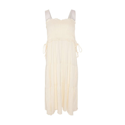 Beige Mini Dress