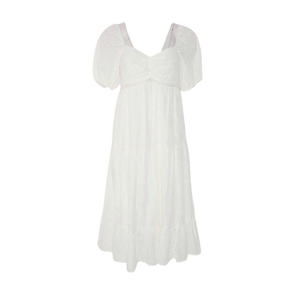 White Midi Dress