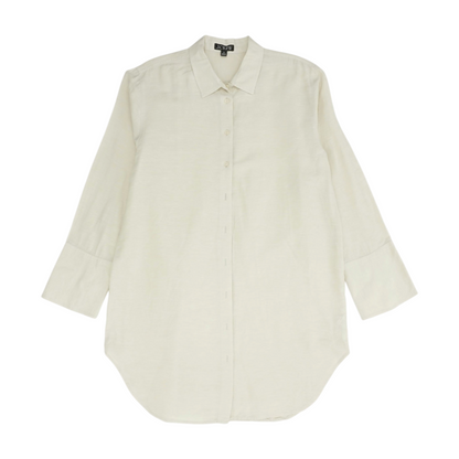 Beige Button Down