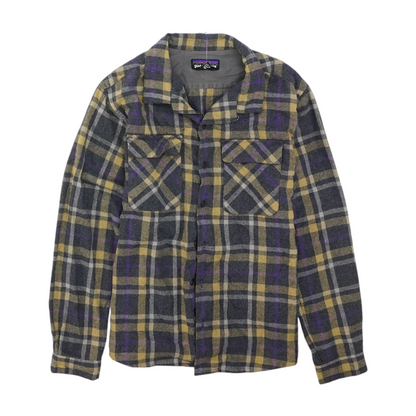 Multi Plaid Flannel Button Down