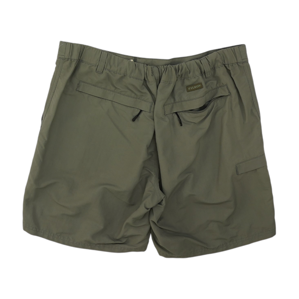 Green Casual Shorts