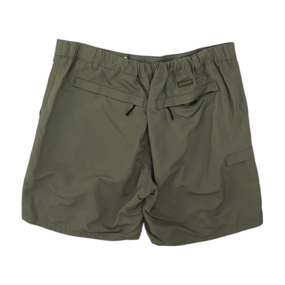 Green Casual Shorts