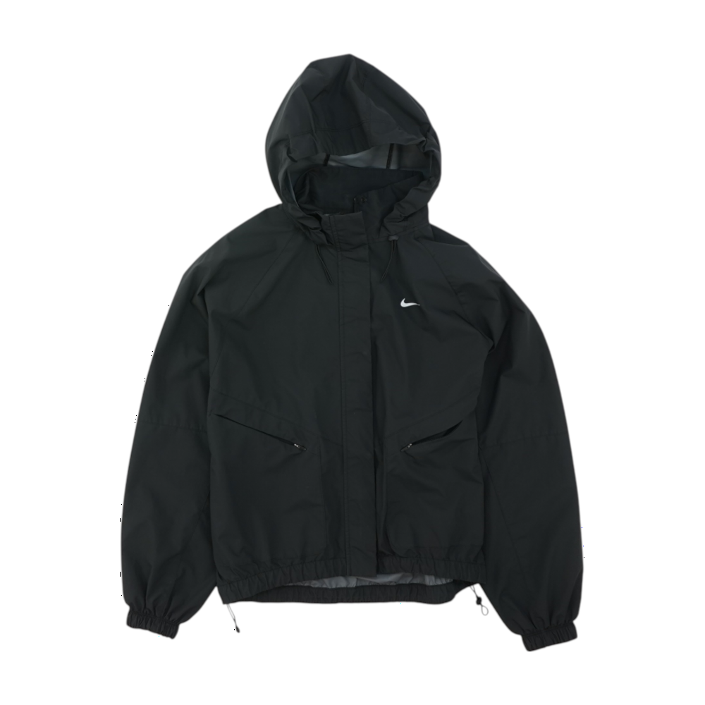 Black Solid Active Jacket