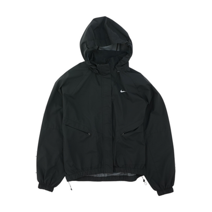 Black Solid Active Jacket