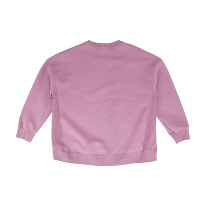 Pink Solid Sweatshirt Pullover