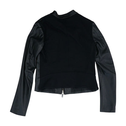 Black Faux Leather Jacket