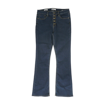Blue Bootcut Jeans