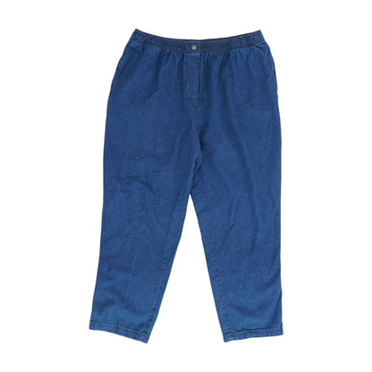 Blue High Rise Regular Jeans